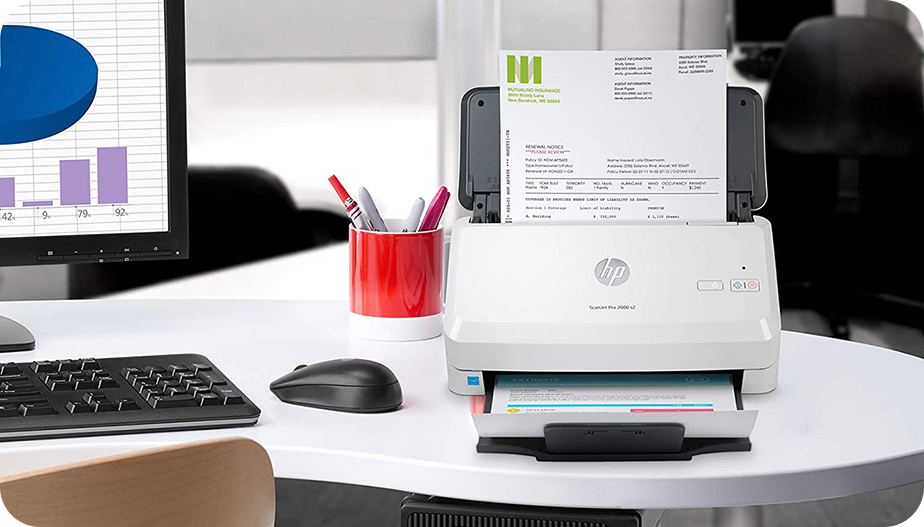 HP Scanjet Pro 2000 s2 Sheet-Feed Scanner