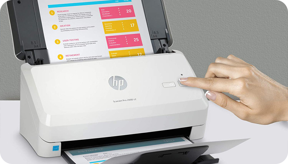 HP Scanjet Pro 2000 s2 Sheet-Feed Scanner