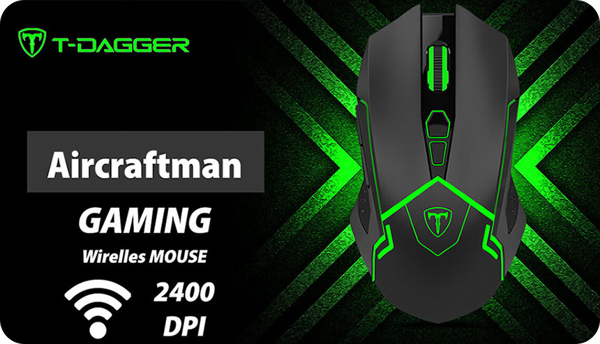 T-DAGGER Aircraftman TGWM101 Gaming Mouse