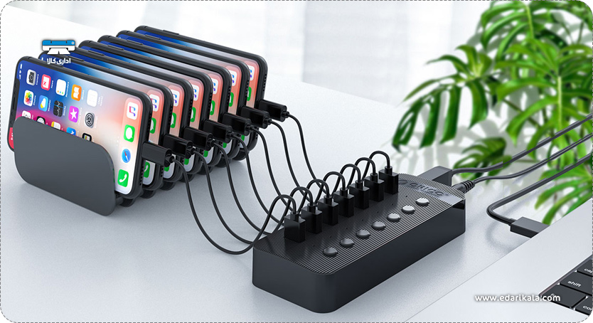 ORICO CT2U3-7AB USB3.0 Hub 7Port