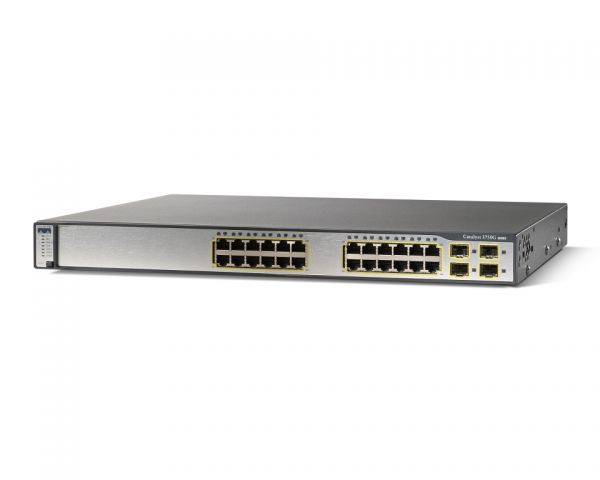 Cisco WS-C3750G-24TS-E1U 24 Port Switch