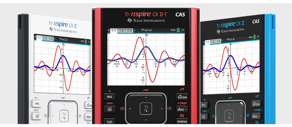 Texas Instruments TI-Nspire CX II-T CAS calculator