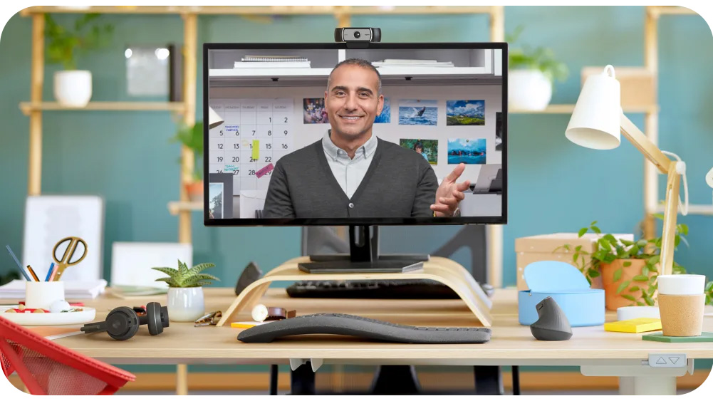 Logitech C930c HD Smart 1080P Webcam