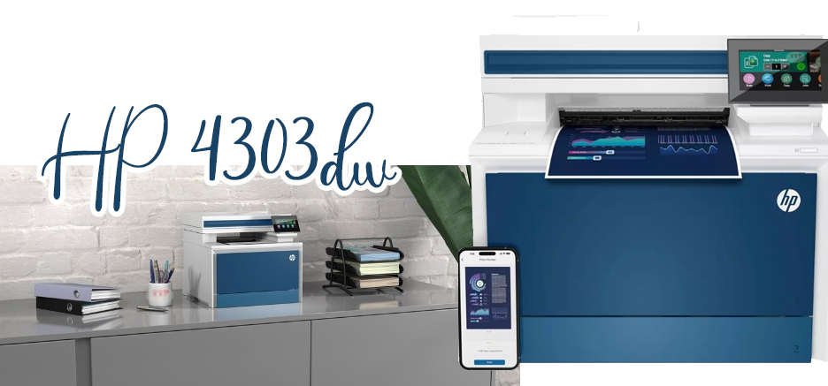 HP Color LaserJet Pro MFP 4303dw Printer