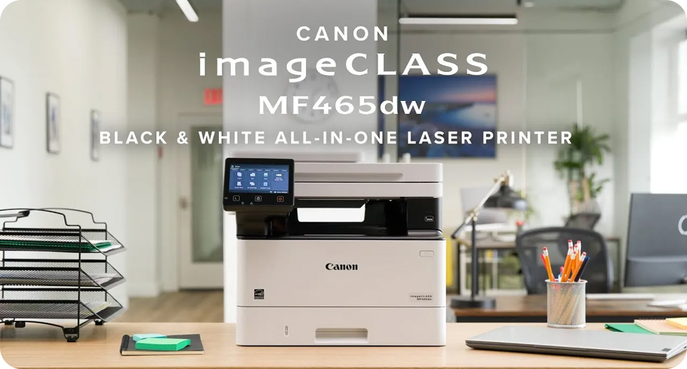 Canon imageCLASS MF465dw All-in-One Monochrome Laser Printer