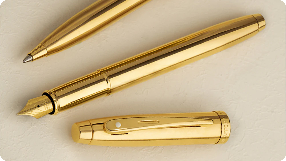 Sheaffer 100 Pen and Fountain Pen set