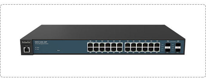 Engenius EWS7928FP POE 24-Port Desktop Switch