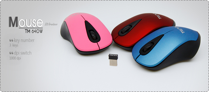 TSCO TM 640W Wireless Mouse
