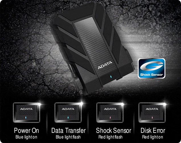 ADATA HD710 Pro External Hard Drive - 1TB