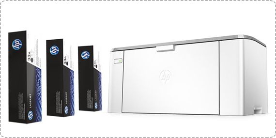 HP LaserJet Pro M106w Laser Printer