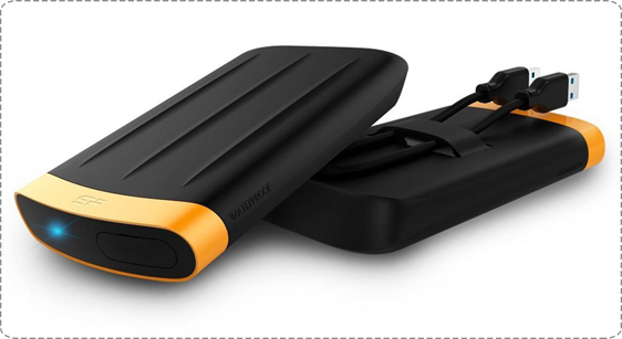 Silicon Power Armor A65 External Hard Drive 2TB