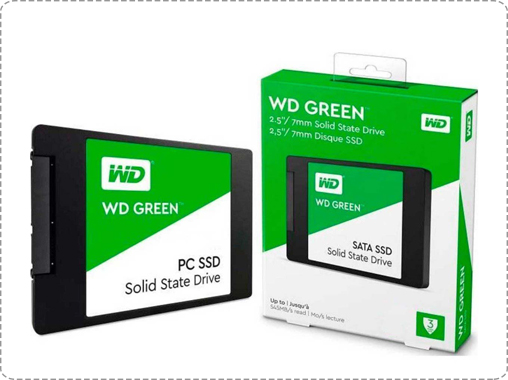 Western Digital GREEN WDS480G2G0A SSD Drive-480GB