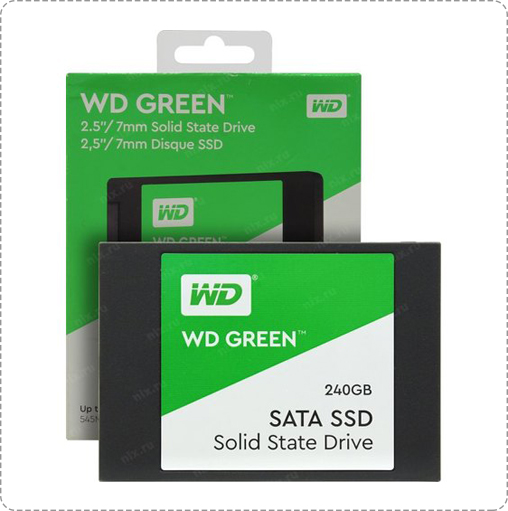 Western Digital Green WDS240G2G0A Internal SSD Drive 240GB