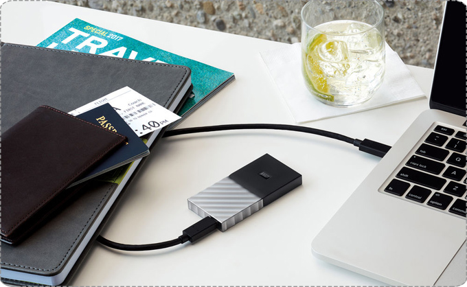 Western Digital MY PASSPORT External SSD Drive-512GB