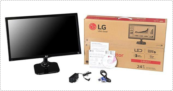 LG 24M47VQ Monitor 23.5 Inch
