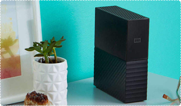 Western Digital My Book Desktop External Hard Drive - 4TB