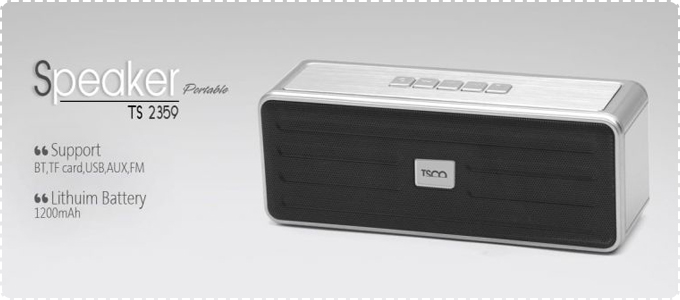 TSCO TS 2359 Portable Bluetooth Speaker