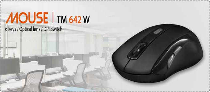 TSCO TM 642W Wireless Mouse