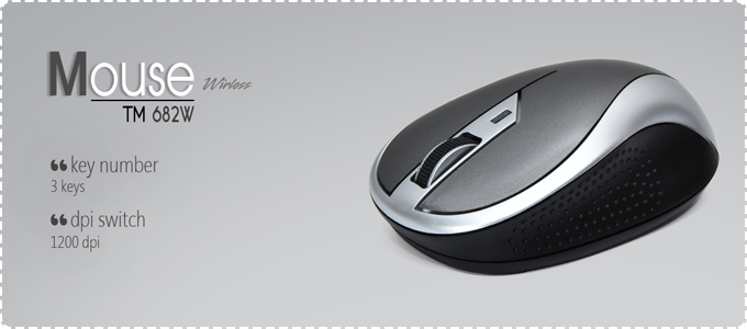 TSCO TM 682w Wireless Mouse