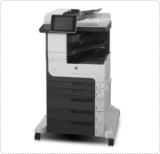 HP LaserJet Enterprise 700 MFP M725z+ Printer 