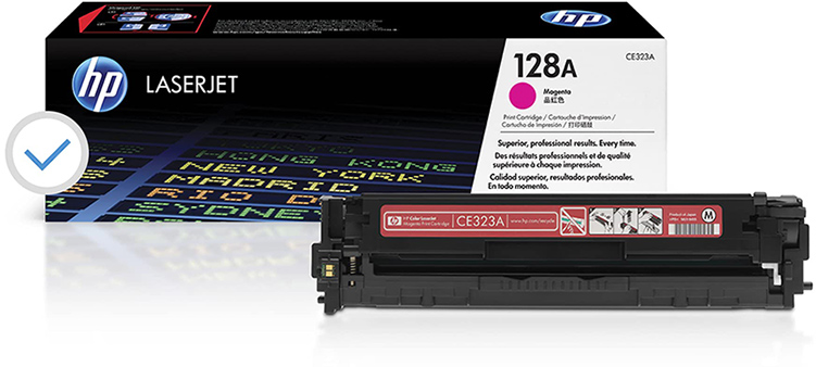 HP 128A-CE323 Magenta Original LaserJet Toner Cartridge