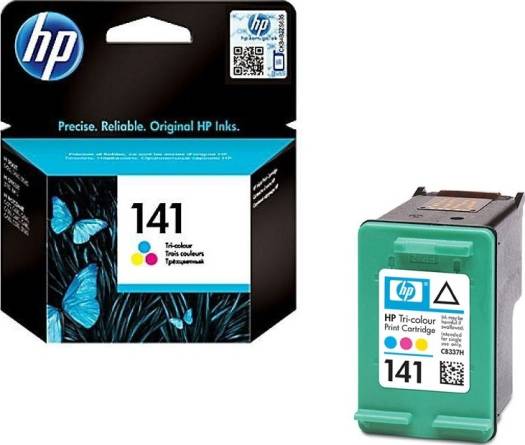 HP 141-CB337HE Tri-Color Original Ink Cartridge