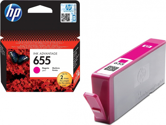 HP655-CZ111AE Magenta Original Ink Cartridge