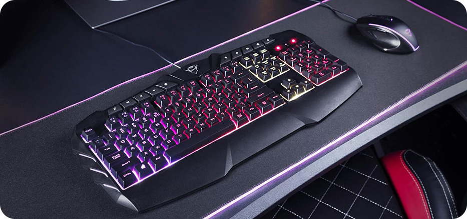 Trust GXT 881 Odyss Semi-Mechanical Keyboard