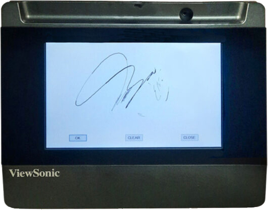 ViewSonic PD0521 Signature Pad