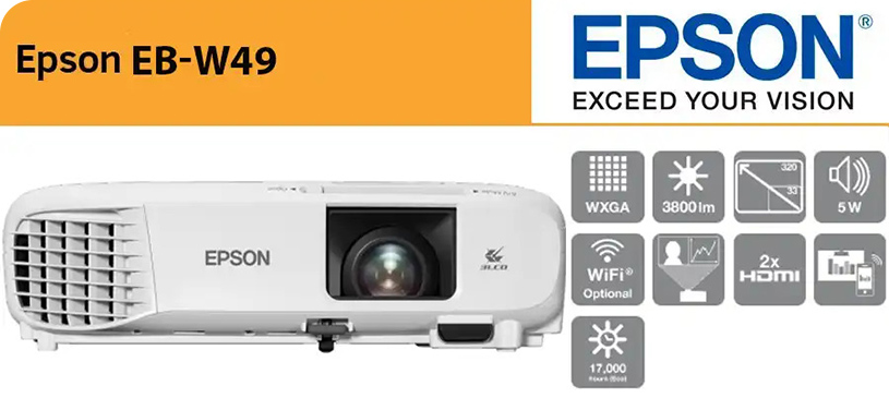 Epson EB-W49 video projector