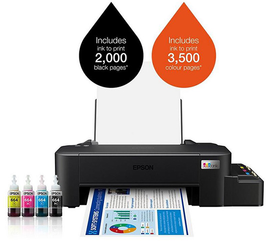 Epson EcoTank L121 A4 Ink Tank Printer