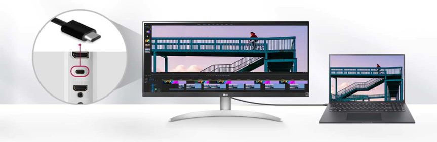 LG 29WQ600-W Monitor 29 Inch