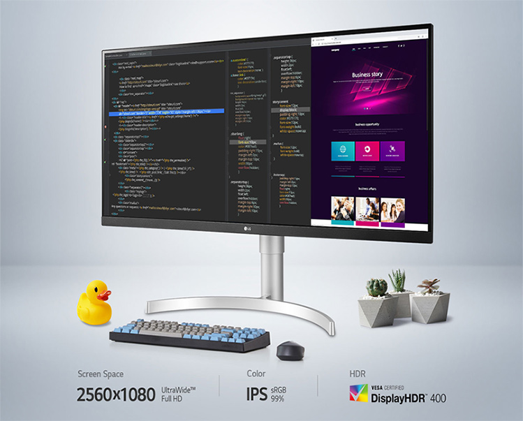 LG 34WN650-W 34 Inch Monitor