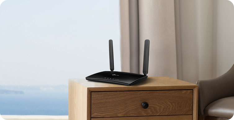 TP-LINK TL-MR6400 Wireless N300 4G LTE Modem Router