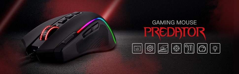 Redragon M612 Predator Gaming Mouse