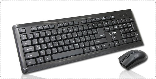 TSCO TKM 8050 Keyboard and Mouse With Persian Letters