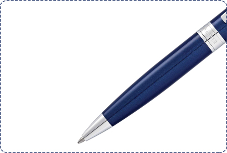 Sheaffer 300 Blue With Steel Clip Pen