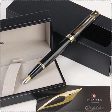 Sheaffer Sagaris Black Fountain Pen