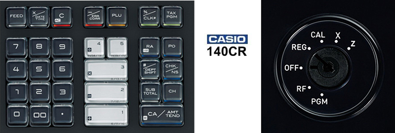 Casio 140CR Cash Register 