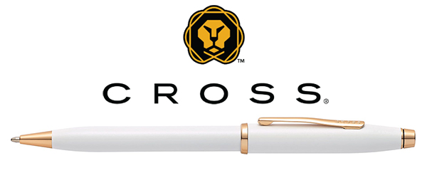 Cross Century II Pearlescent White Lacquer Ballpoint Pen