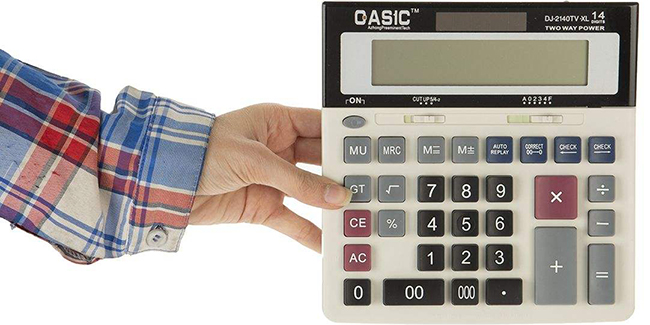 Casic DJ-2140TV.XL Calculator