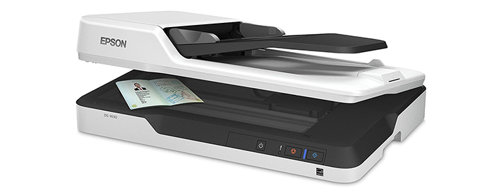 EPSON DS-1630 Flatbed Color Document Scanner