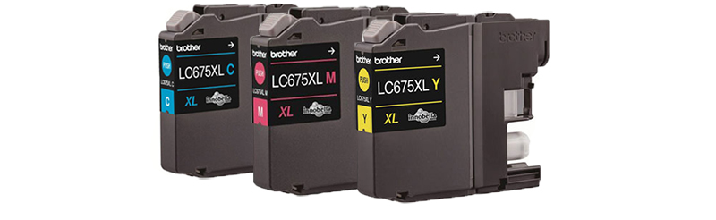 Brother LC675 XL C M Y cartridge Kits