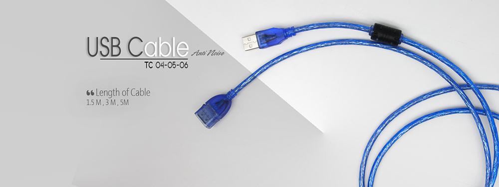 TSCO TC 06 USB 2.0 Extension Cable 5m