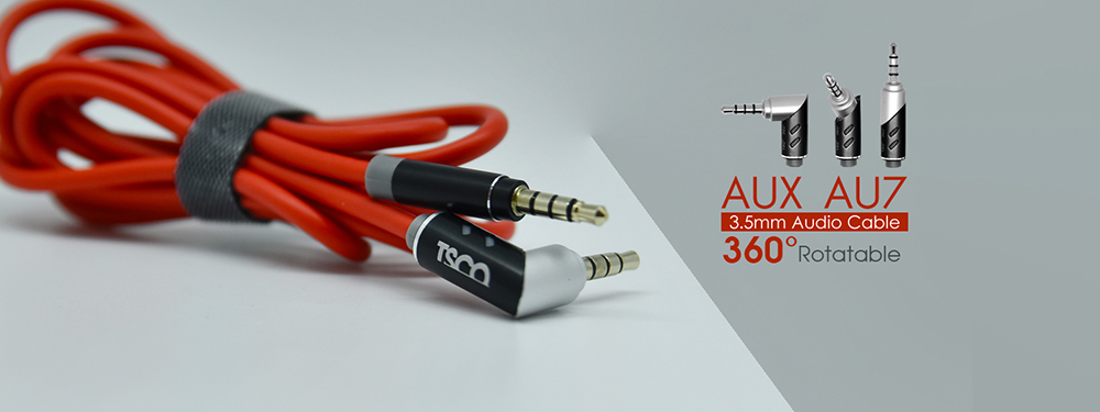 TSCO TC AU7 AUX Cable 1.5m