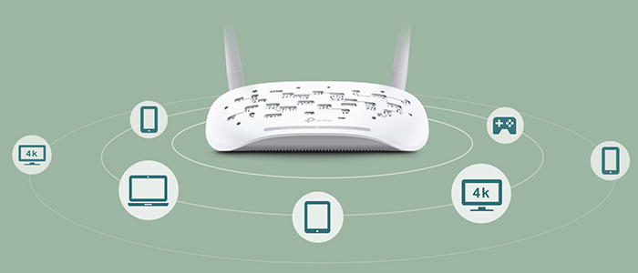 TP-LINK 300Mbps Wireless N ADSL2+ Modem Router