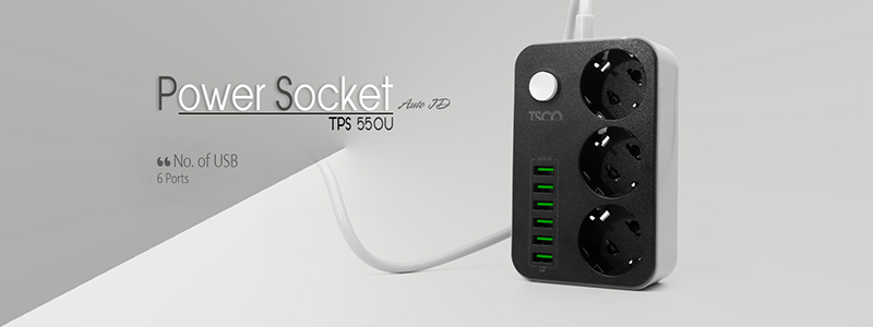 Tsco TPS 550U Power Strip