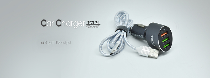 TSCO TCG 24 Car Charger