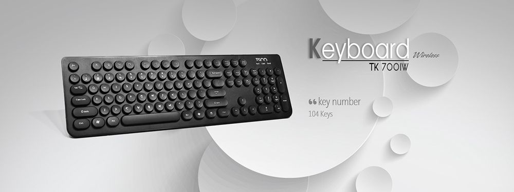 TSCO TK 7001W Keyboard 