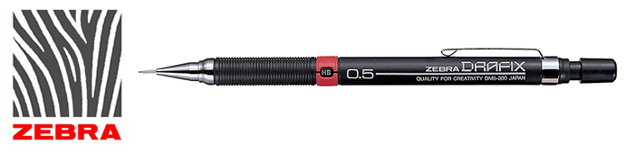 Zebra Drafix 0.5mm Mechanical Pencil